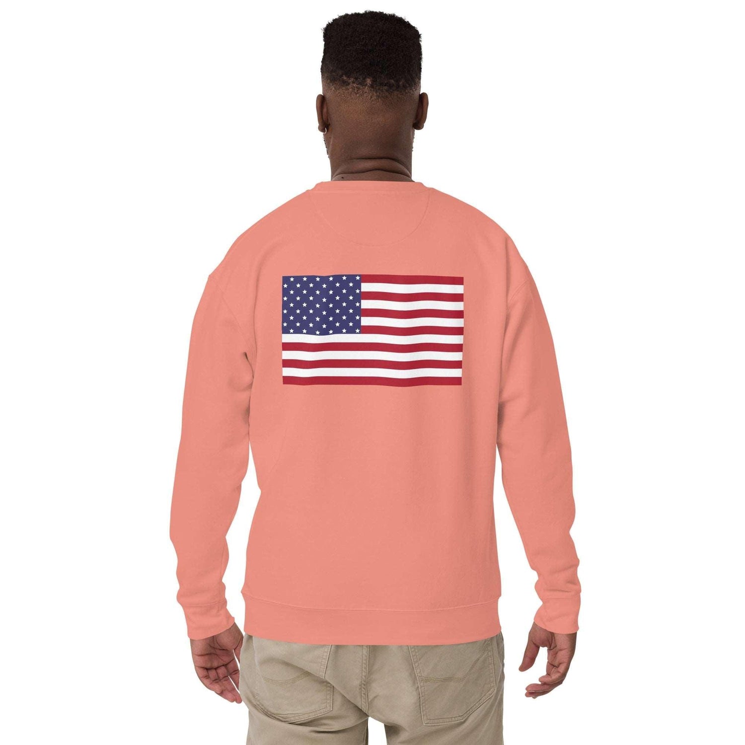 American Flag Unisex Premium Sweatshirt