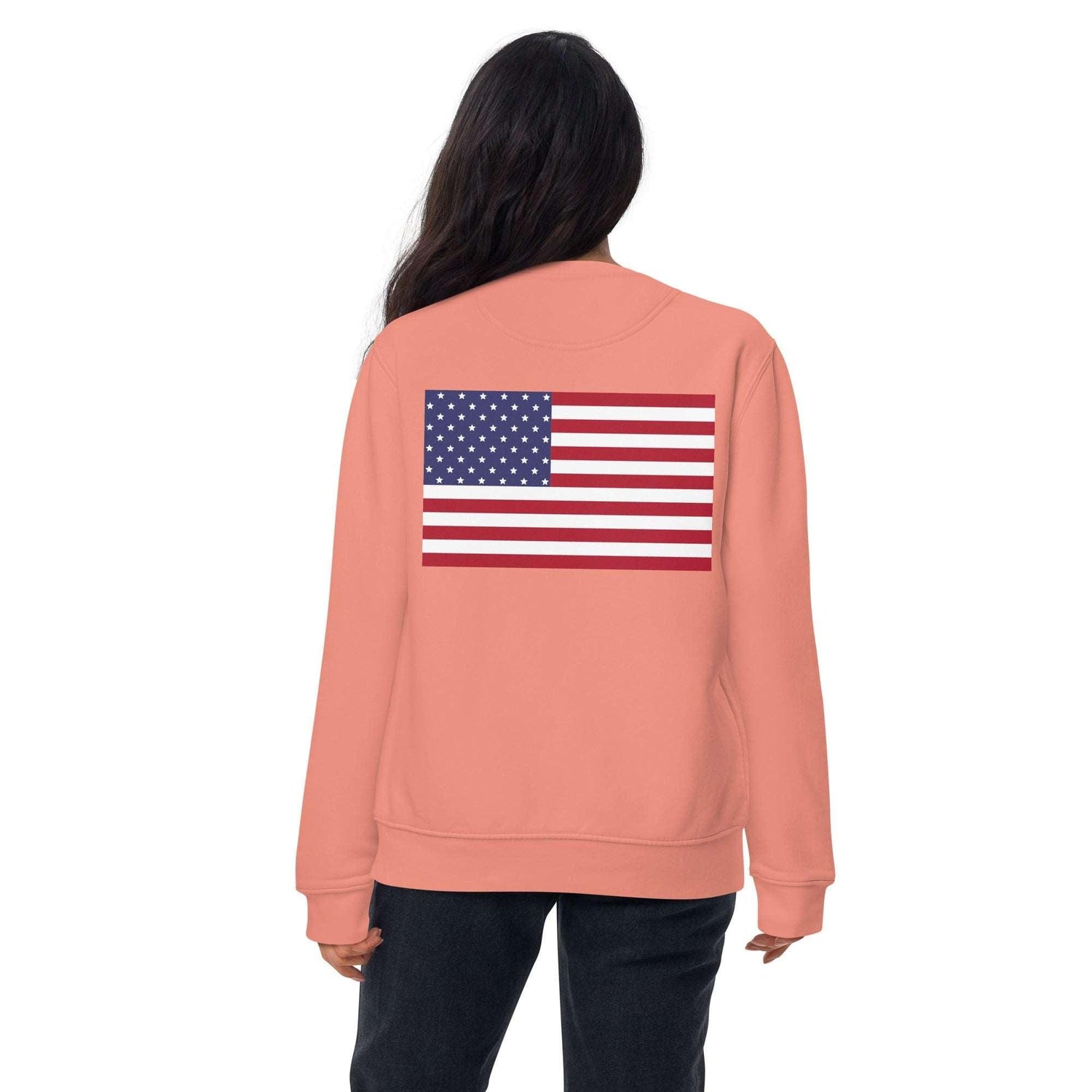 American Flag Unisex Premium Sweatshirt