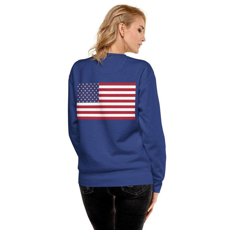 American Flag Unisex Premium Sweatshirt