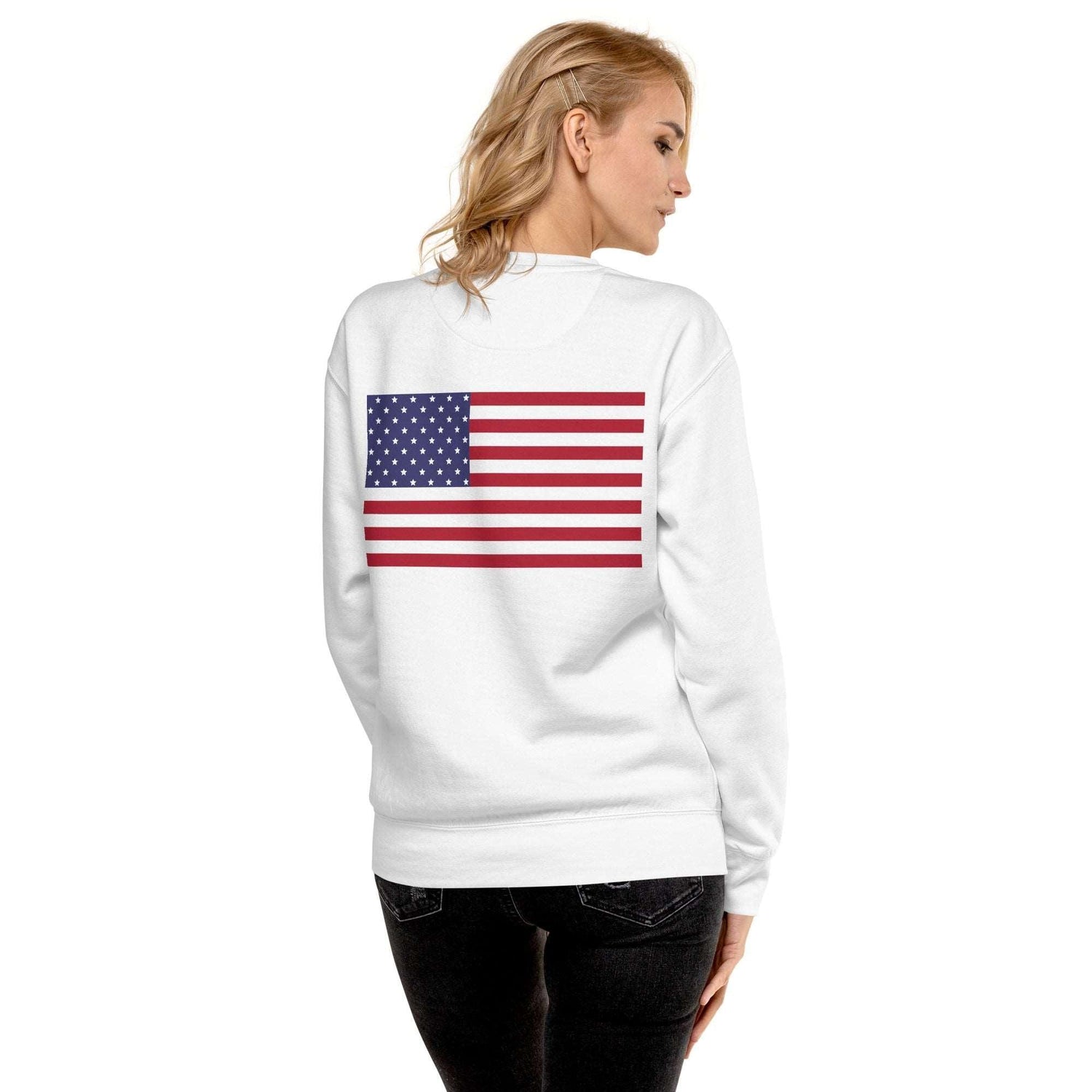 American Flag Unisex Premium Sweatshirt
