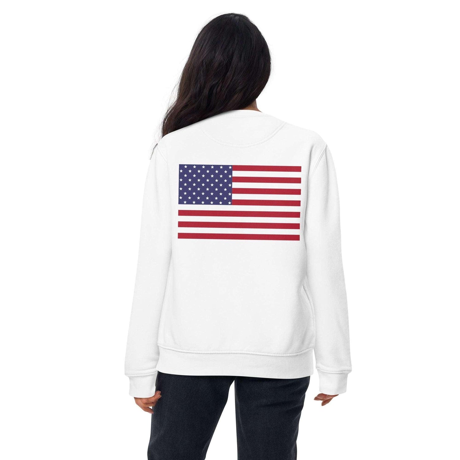 American Flag Unisex Premium Sweatshirt