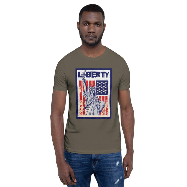 Liberty Unisex t-shirt - MessyBunFun.com