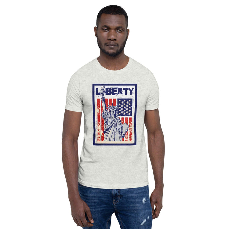 Liberty Unisex t-shirt - MessyBunFun.com