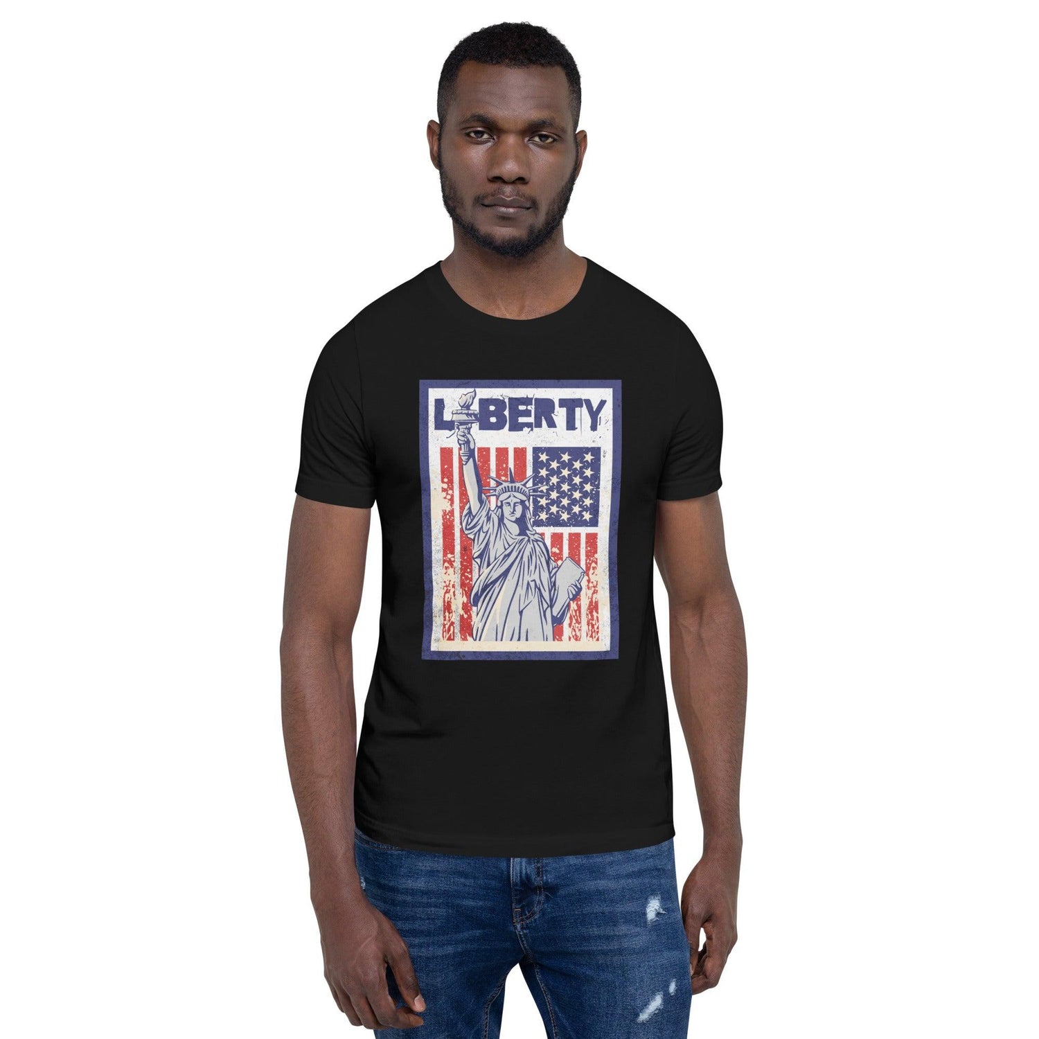 Liberty Unisex t-shirt - MessyBunFun.com