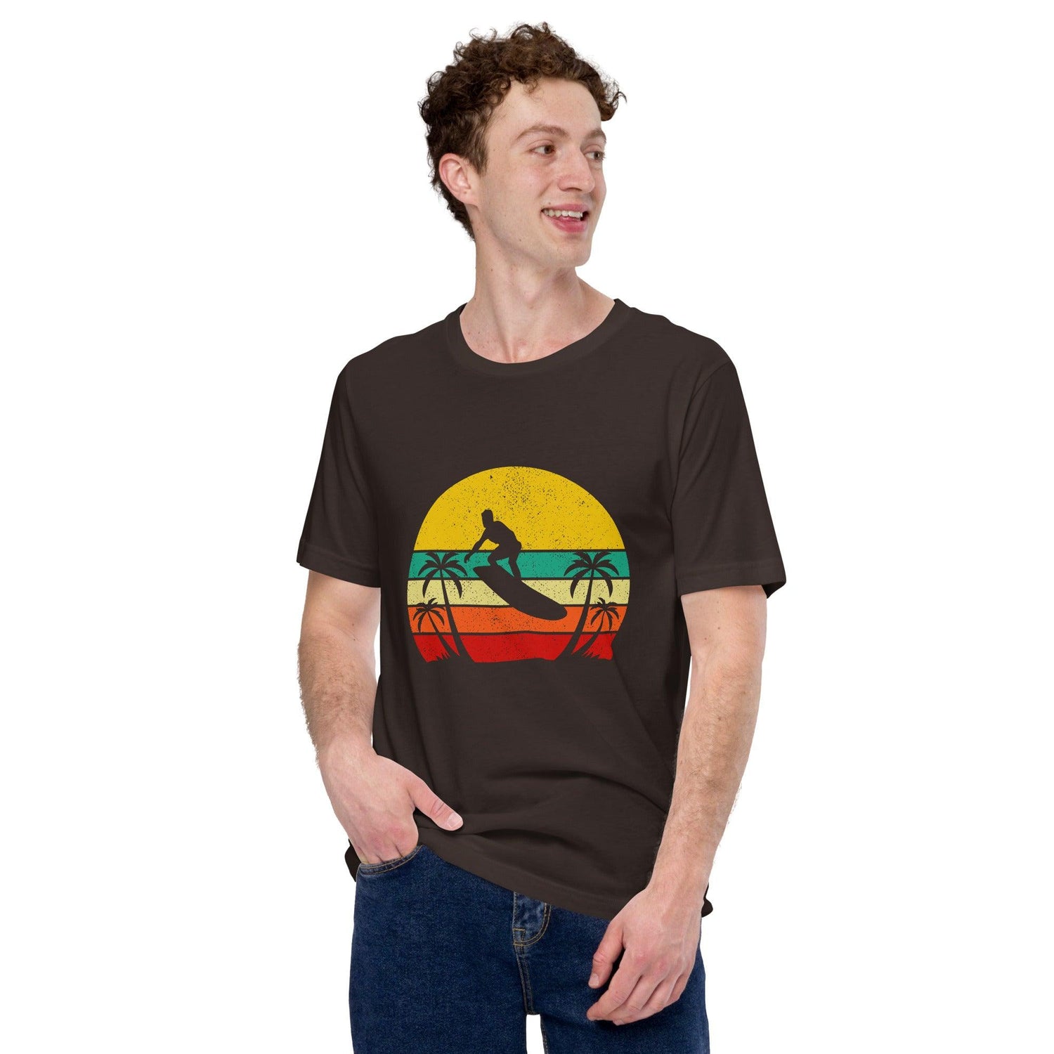 Surf Side Unisex T-shirt - MessyBunFun - Your Destination for Stylish Unisex Clothing, Tops and bottoms - MessyBunFun.com