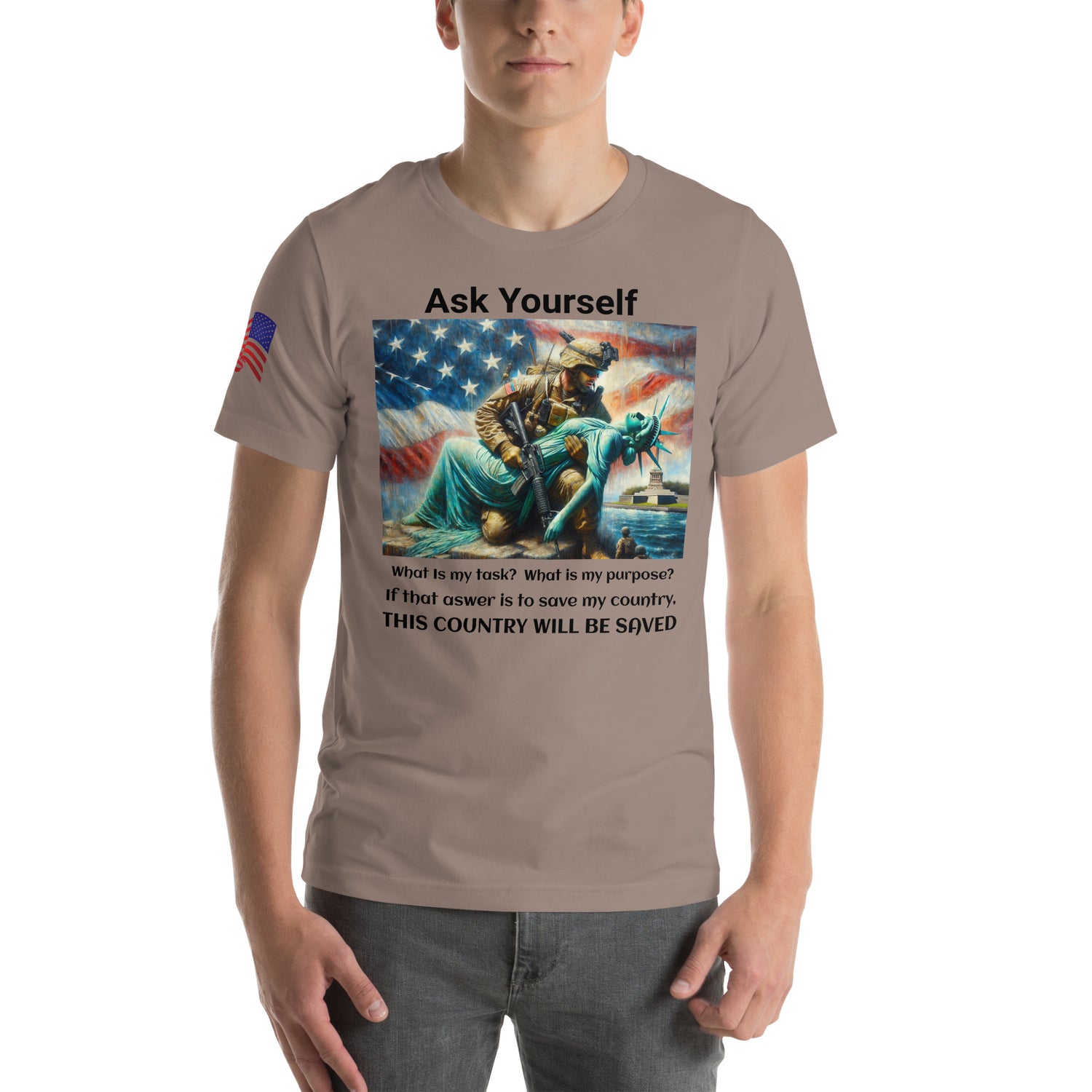 Save America Unisex T-shirt - MessyBunFun - Your Destination for Stylish Unisex Clothing, Tops and bottoms - MessyBunFun.com