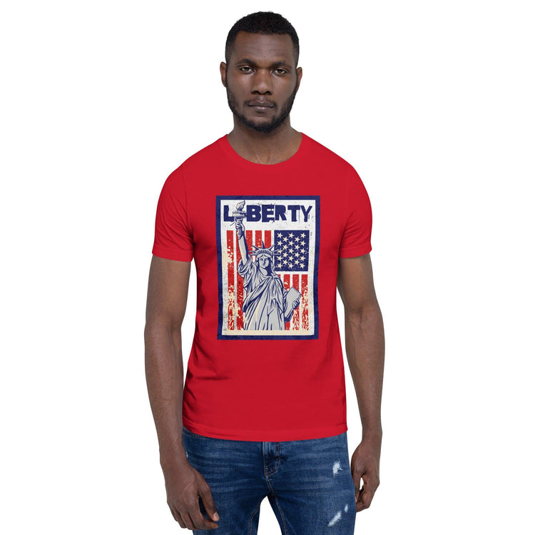 Liberty Unisex t-shirt - MessyBunFun.com