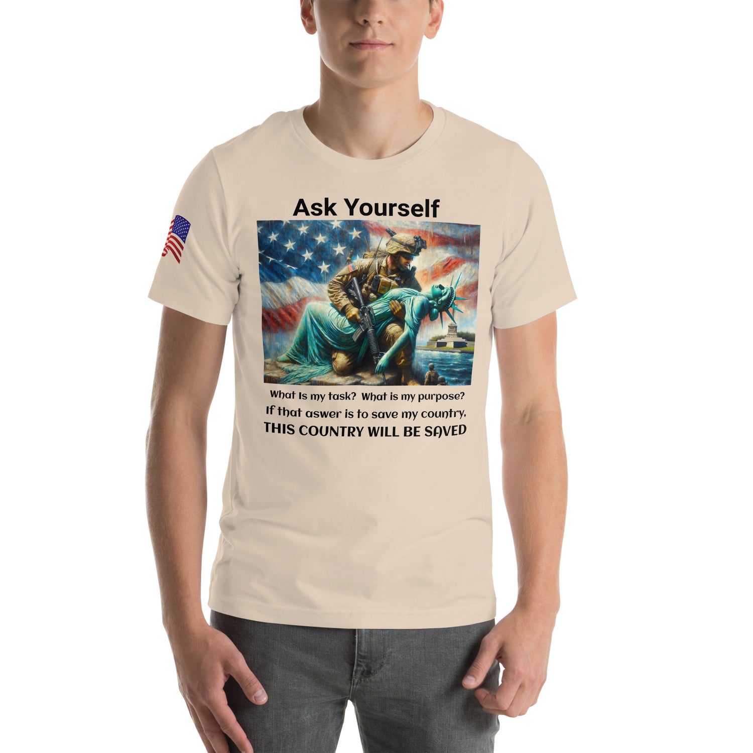 Save America Unisex T-shirt - MessyBunFun - Your Destination for Stylish Unisex Clothing, Tops and bottoms - MessyBunFun.com