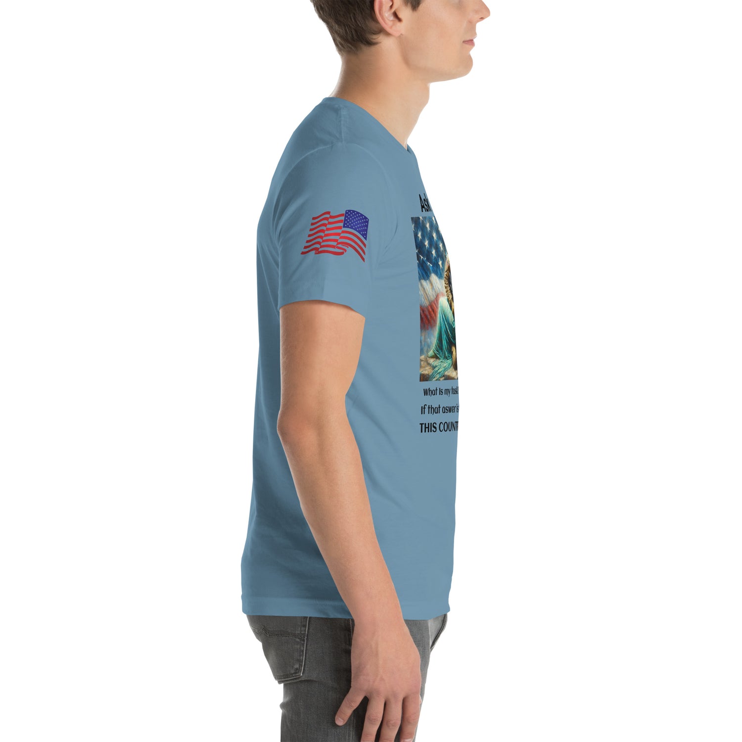 Save America Unisex T-shirt - MessyBunFun - Your Destination for Stylish Unisex Clothing, Tops and bottoms - MessyBunFun.com