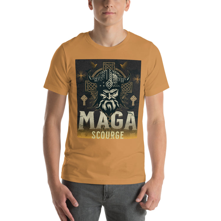 MAGA Scourge Unisex T-shirt - MessyBunFun - Your Destination for Stylish Unisex Clothing, Tops and bottoms - MessyBunFun.com