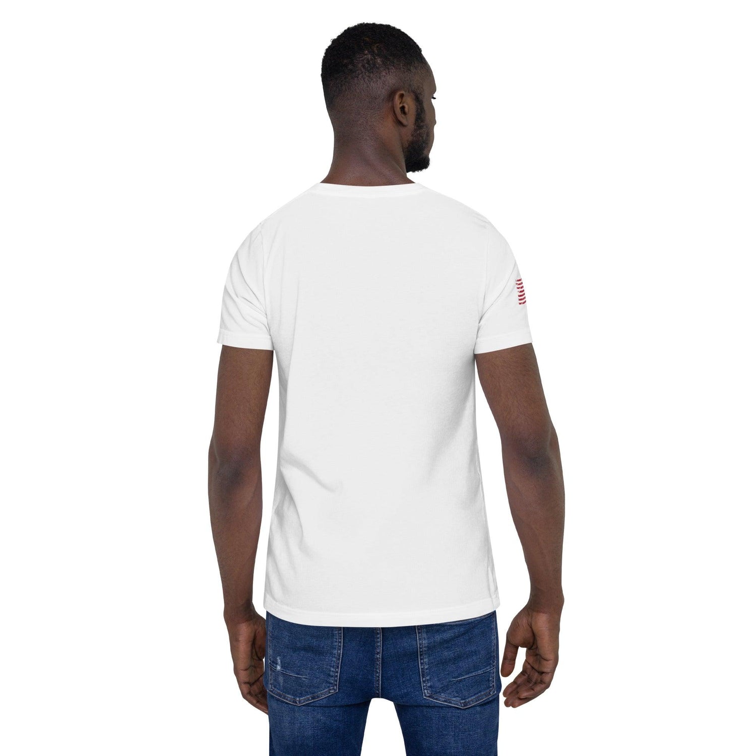 Warroom Posse White Shirt Mockup - MessyBunFun - Your Destination for Stylish Unisex Clothing, Tops and bottoms - MessyBunFun.com