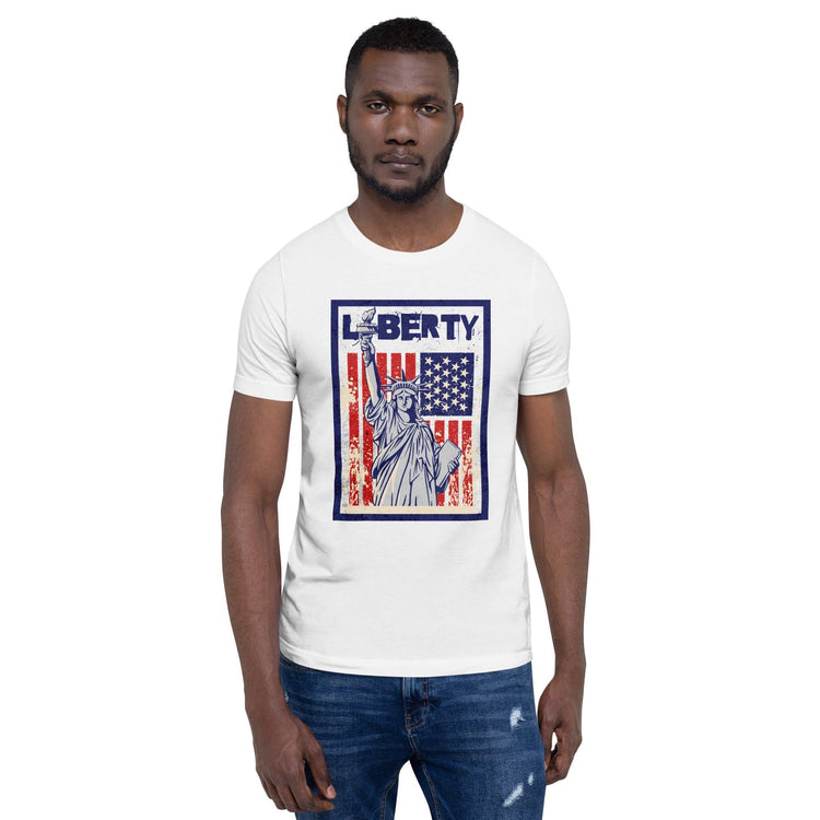 Liberty Unisex t-shirt - MessyBunFun.com