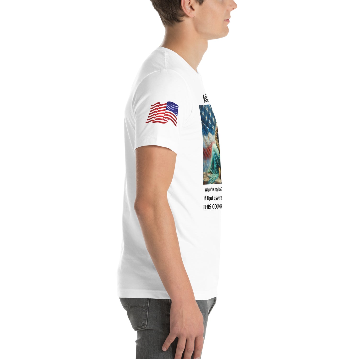 Save America Unisex T-shirt - MessyBunFun - Your Destination for Stylish Unisex Clothing, Tops and bottoms - MessyBunFun.com