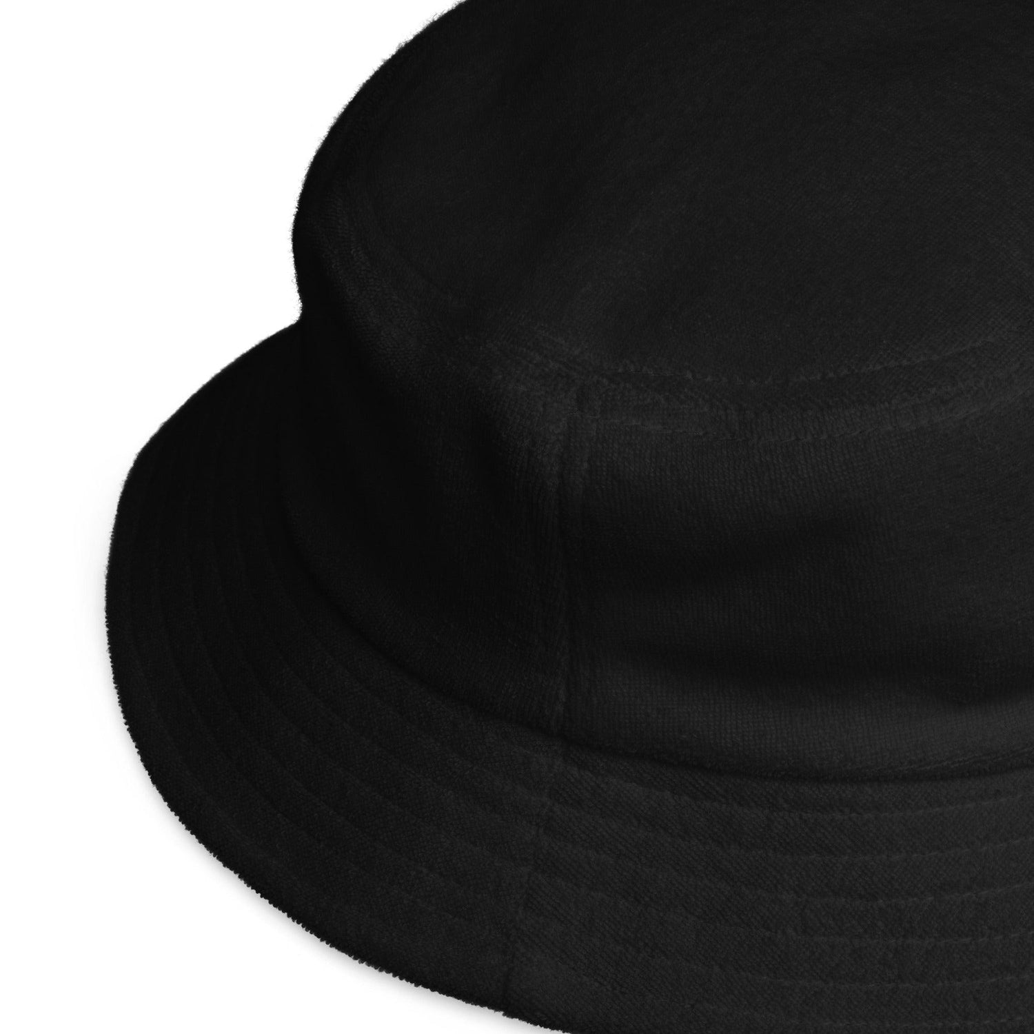 Embroidered Unstructured Terry Cloth Bucket Hat - MessyBunFun - Your Destination for Stylish Unisex Clothing, Tops and bottoms - MessyBunFun.com