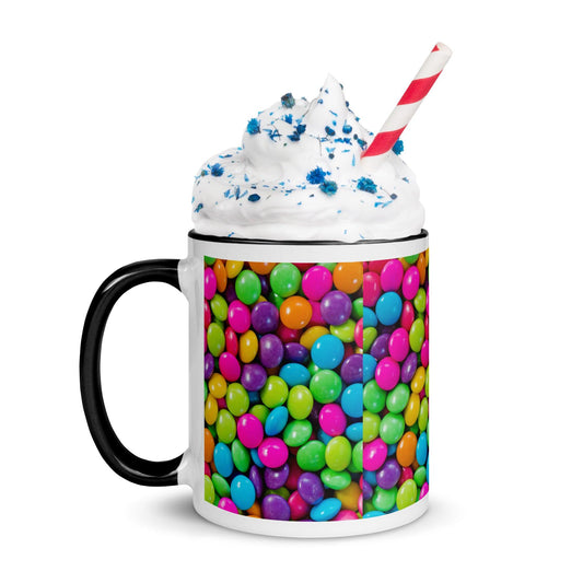 Candy Coated Mug with Color Inside