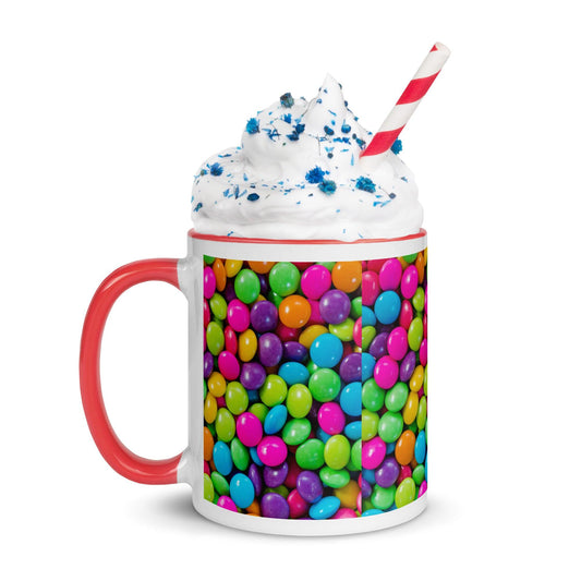 Candy Coated Mug with Color Inside