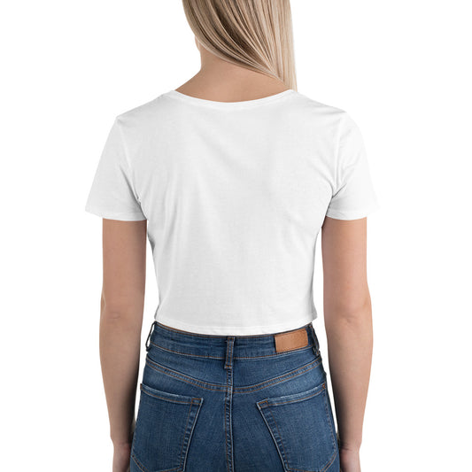 Warroom Posse Women’s Crop T-shirt - MessyBunFun - Your Destination for Stylish Unisex Clothing, Tops and bottoms - MessyBunFun.com