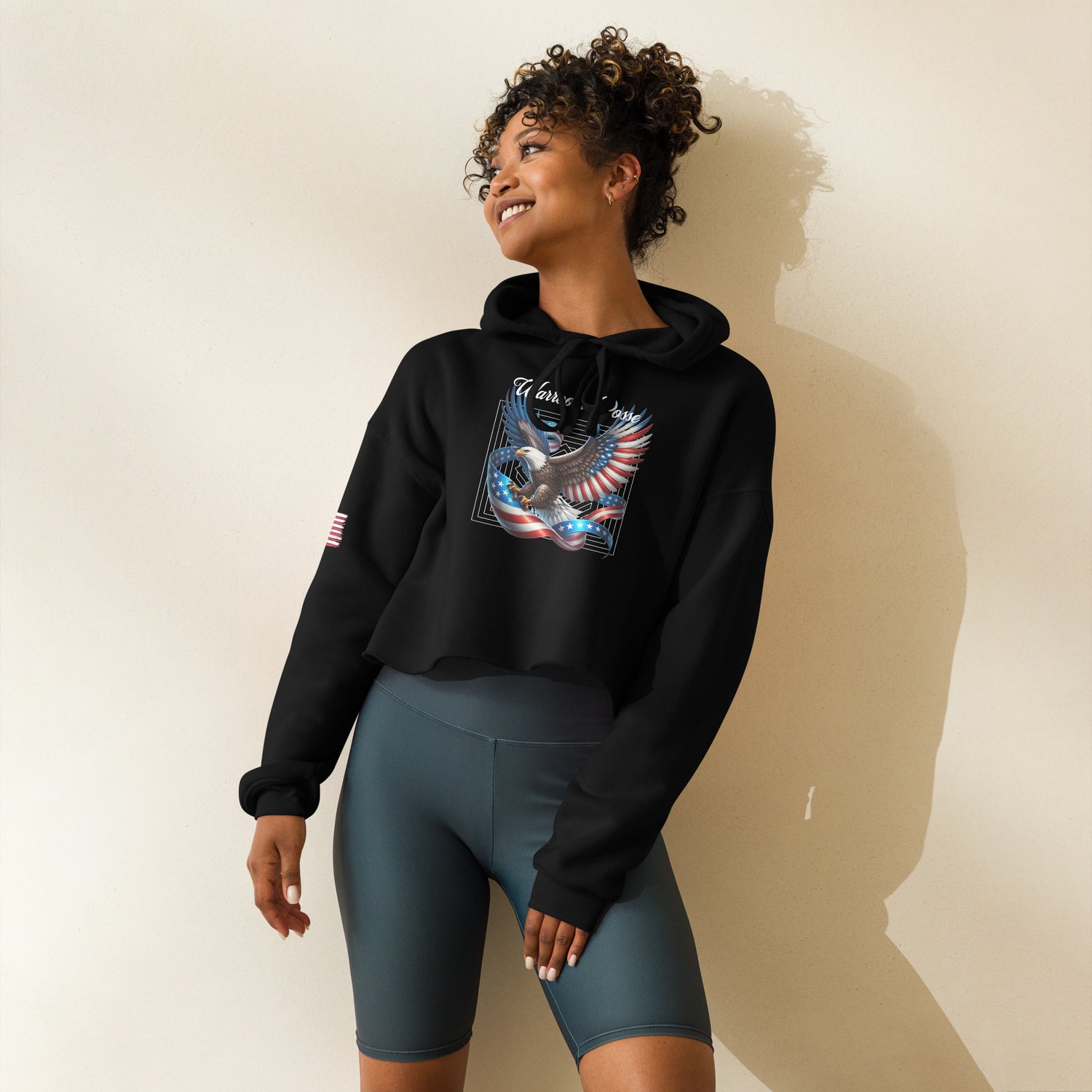 Warroom Posse Crop Hoodie - MessyBunFun - Your Destination for Stylish Unisex Clothing, Tops and bottoms - MessyBunFun.com