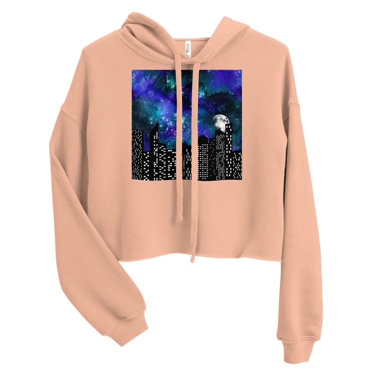 City Lights Crop Hoodie