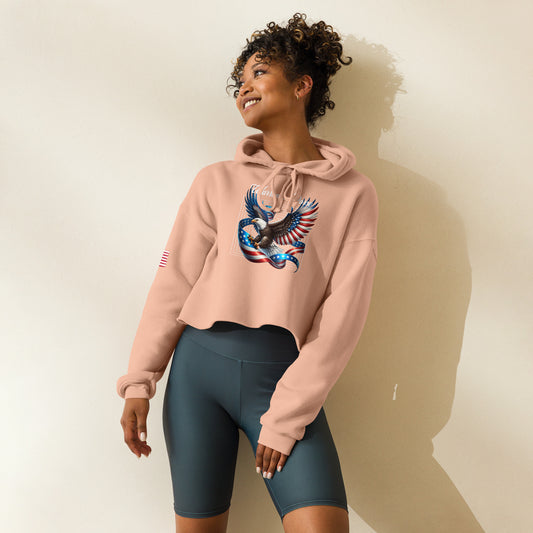 Warroom Posse Crop Hoodie - MessyBunFun - Your Destination for Stylish Unisex Clothing, Tops and bottoms - MessyBunFun.com