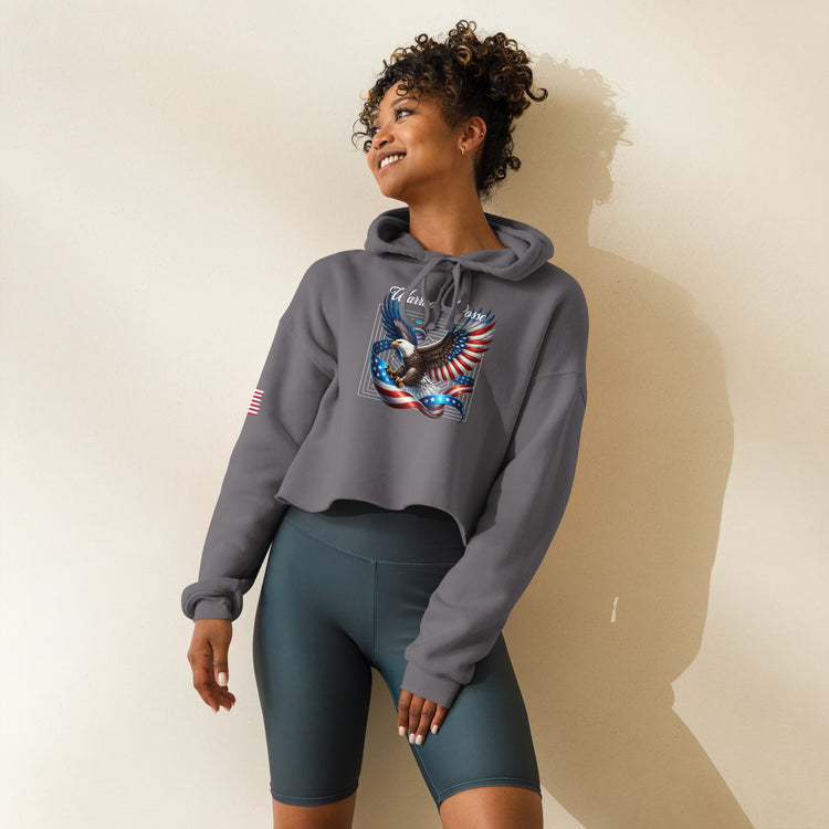 Warroom Posse Crop Hoodie - MessyBunFun - Your Destination for Stylish Unisex Clothing, Tops and bottoms - MessyBunFun.com