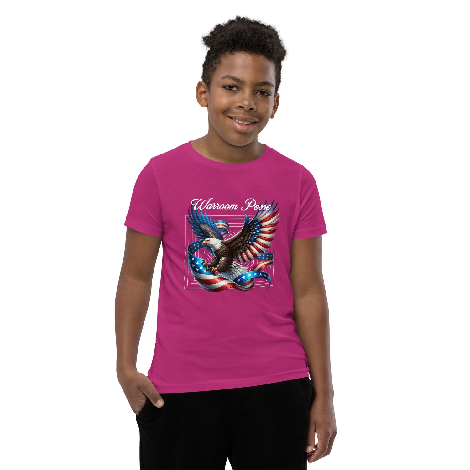 Warroom Posse Youth Short Sleeve T-Shirt - MessyBunFun - Your Destination for Stylish Unisex Clothing, Tops and bottoms - MessyBunFun.com