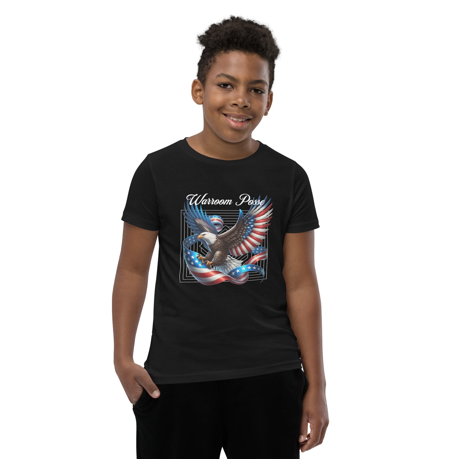 Warroom Posse Youth Short Sleeve T-Shirt - MessyBunFun - Your Destination for Stylish Unisex Clothing, Tops and bottoms - MessyBunFun.com