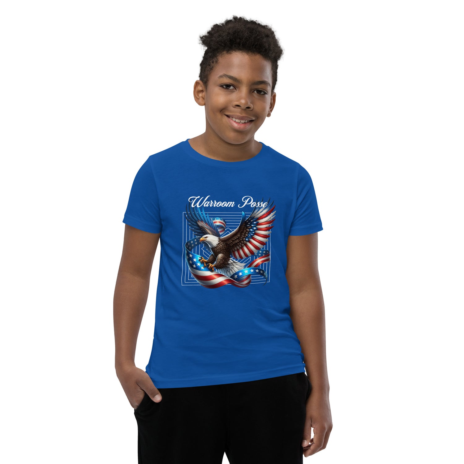 Warroom Posse Youth Short Sleeve T-Shirt - MessyBunFun - Your Destination for Stylish Unisex Clothing, Tops and bottoms - MessyBunFun.com