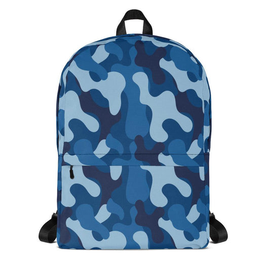 Blue Camo Backpack