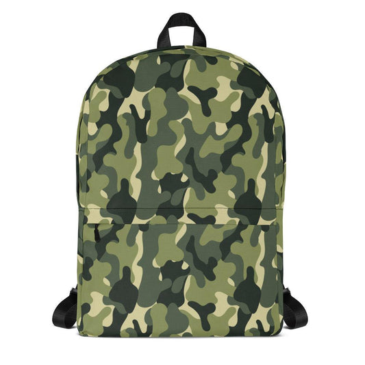 Green Camo Backpack