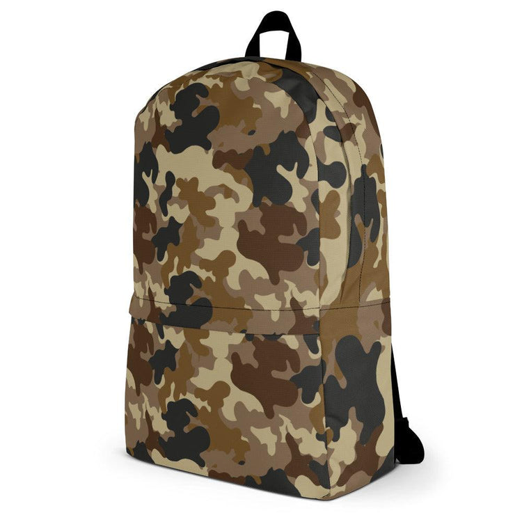 Brown Camo Backpack