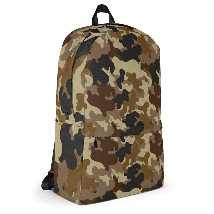 Brown Camo Backpack