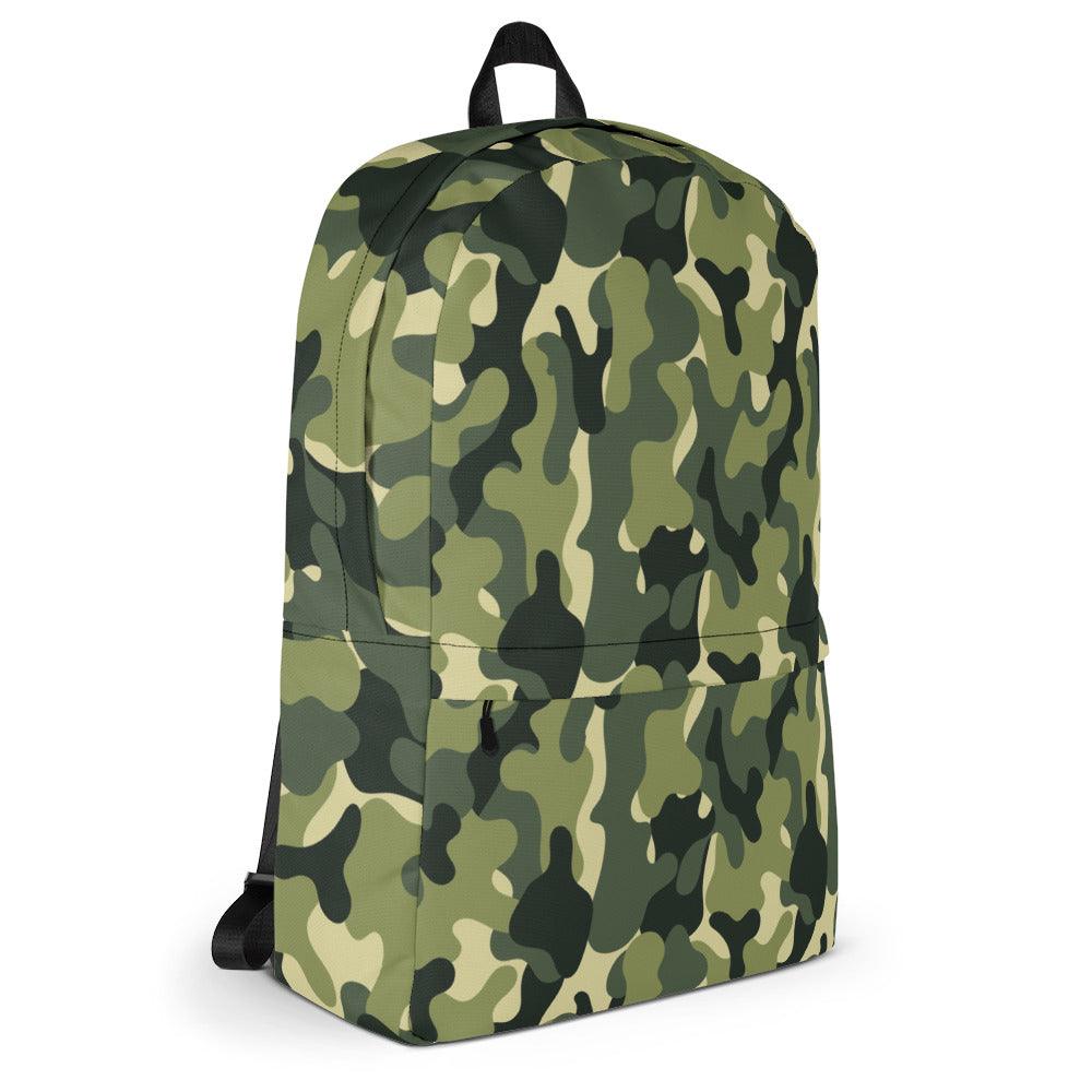 Green Camo Backpack