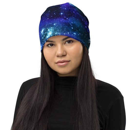 Blue Galaxy Beanie