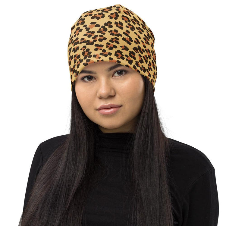 Leopard Beanie