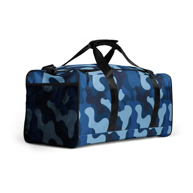 Blue Camo Duffle Bag