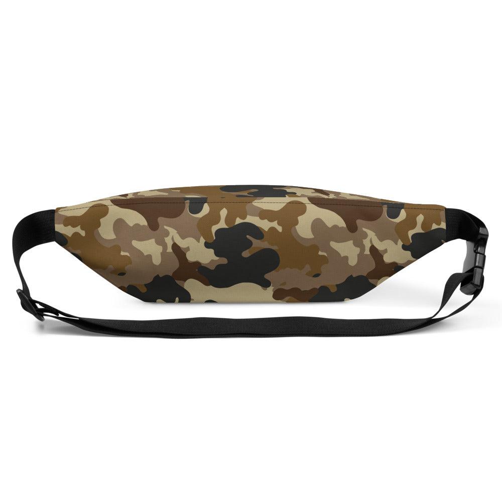 Brown Camo Fanny Pack