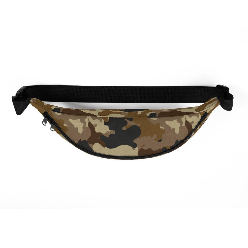 Brown Camo Fanny Pack