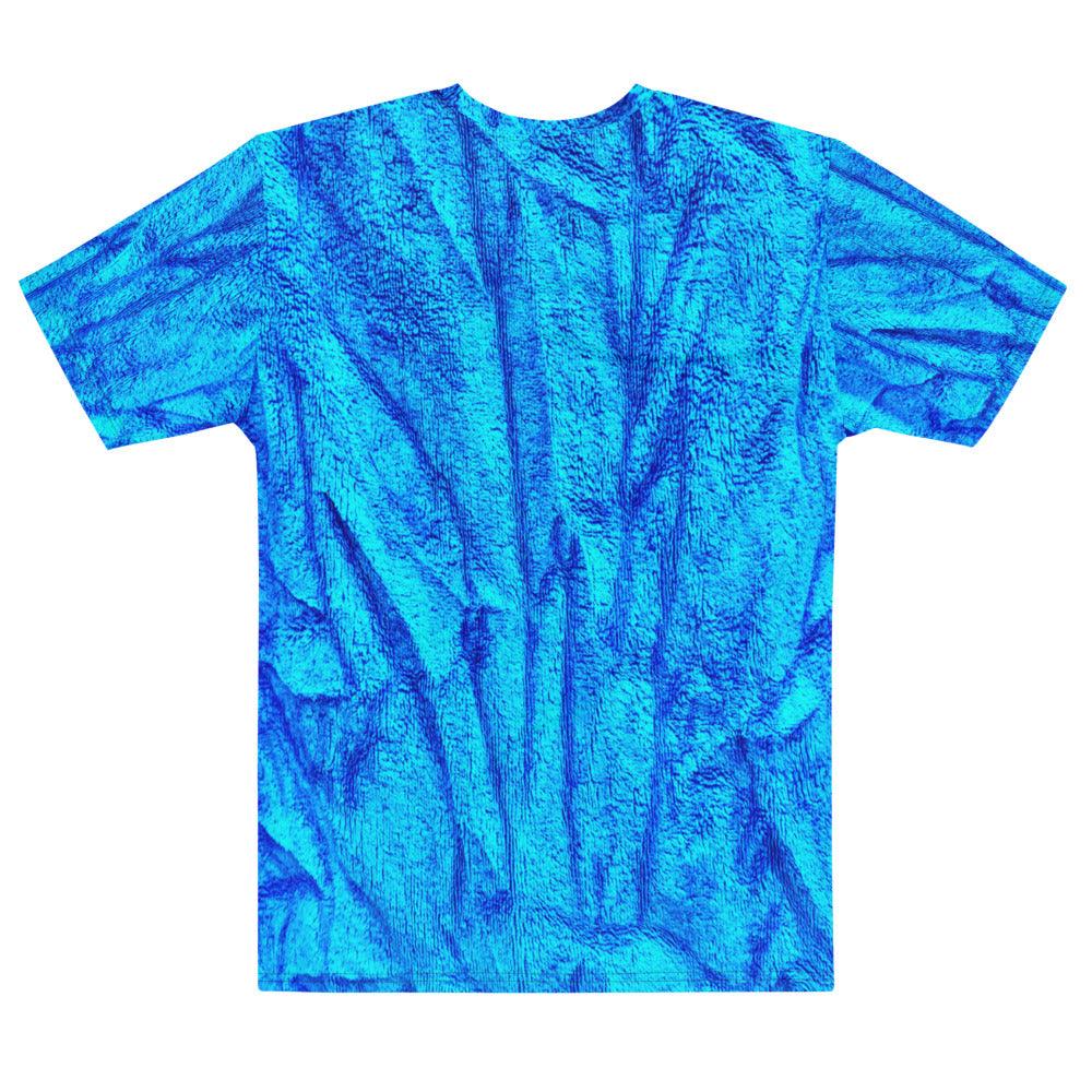 Blue on Blue Men's T-shirt - MessyBunFun - Your Destination for Stylish Unisex Clothing, Tops and bottoms - MessyBunFun.com