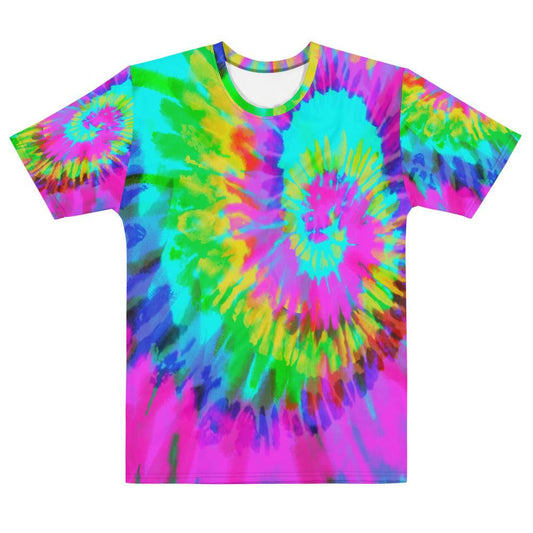 Multi Colors Tie-Dyed Men's T-shirt