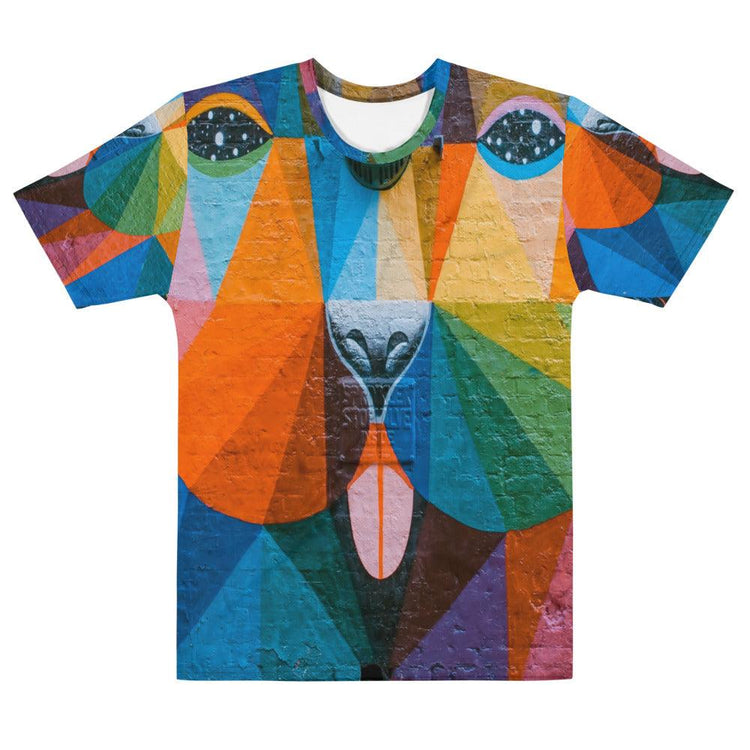 Colorful Abstract Men's T-shirt - MessyBunFun - Your Destination for Stylish Unisex Clothing, Tops and bottoms - MessyBunFun.com