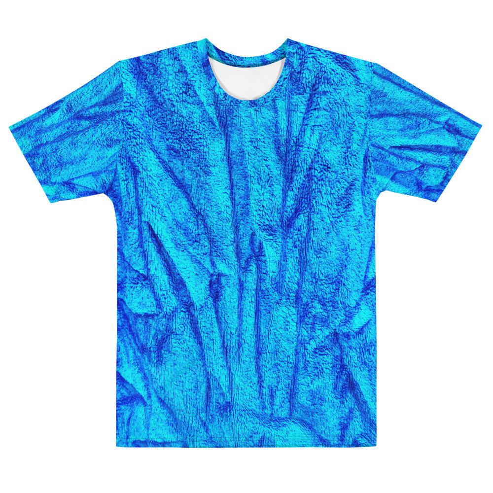 Blue on Blue Men's T-shirt - MessyBunFun - Your Destination for Stylish Unisex Clothing, Tops and bottoms - MessyBunFun.com