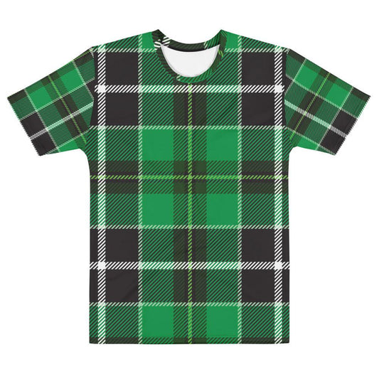Buffalo Plaid Green Men's T-shirt