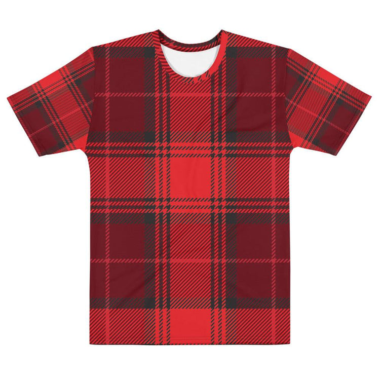 Buffalo Plaid Red Men's T-shirt