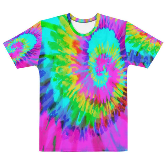 Bright Multi Tie-Dye Men's T-shirt