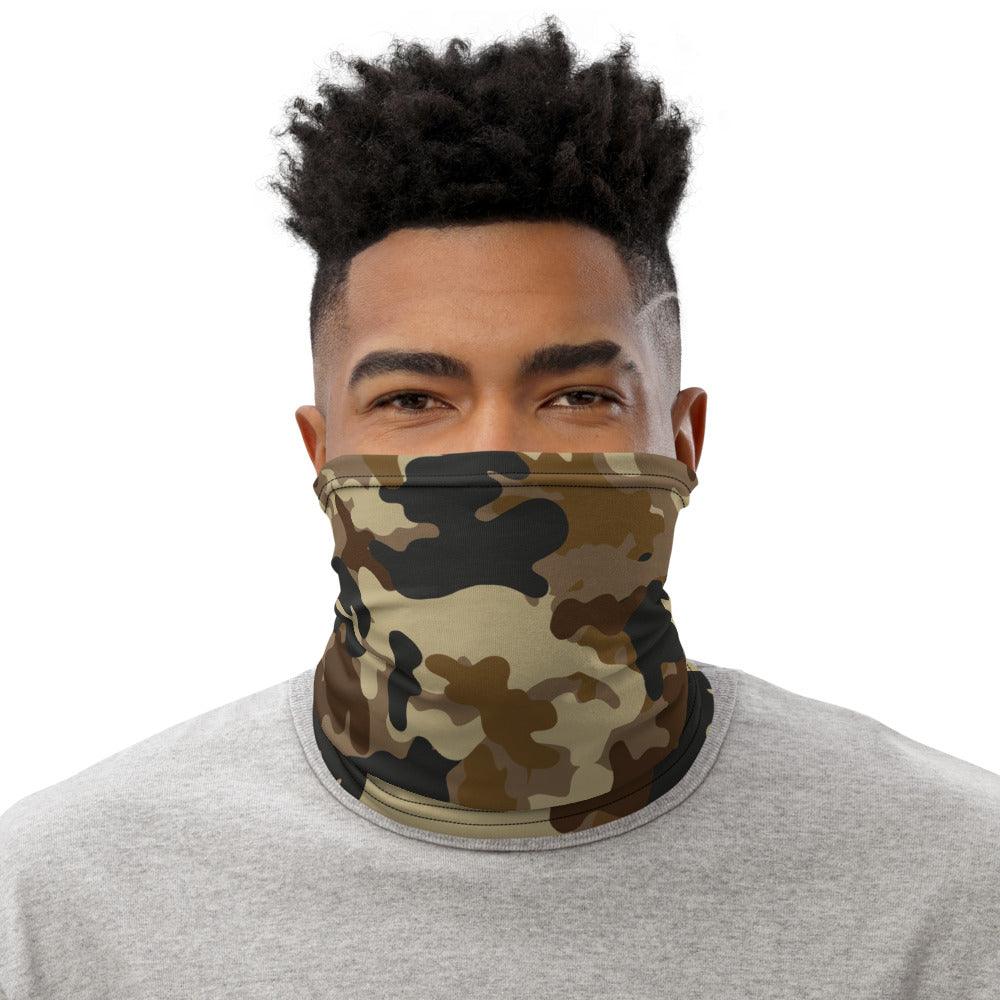 Brown Camo Neck Gaiter