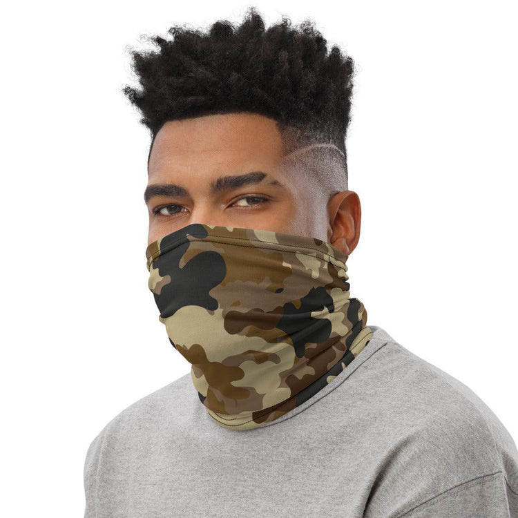 Brown Camo Neck Gaiter