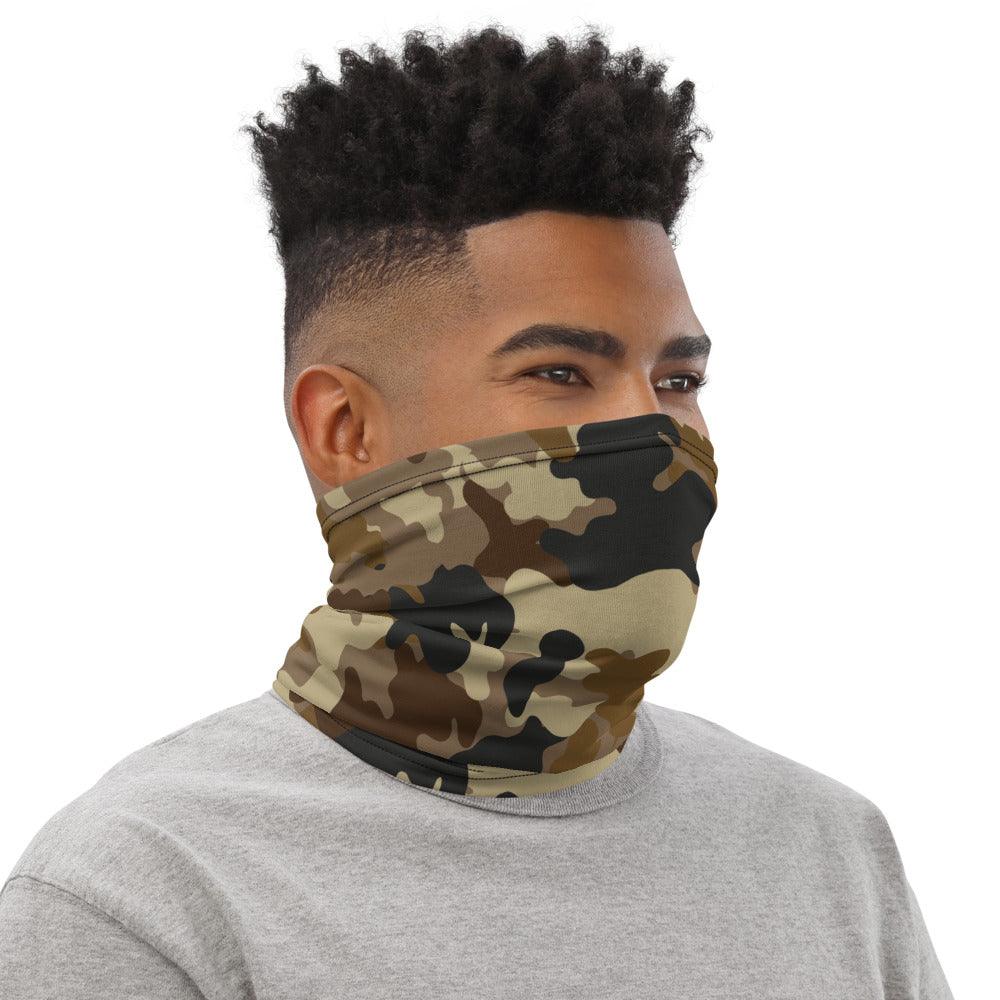 Brown Camo Neck Gaiter