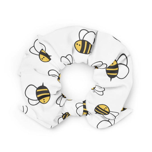 Bees on the Way Hair Scrunchie