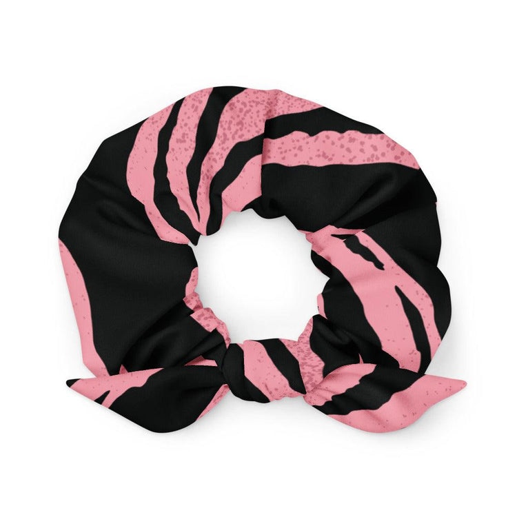 Pink TigerHair Scrunchie